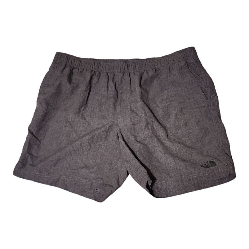 The North Face Flash-Dry Gray Lightweight Long Swim Shorts Size XXL